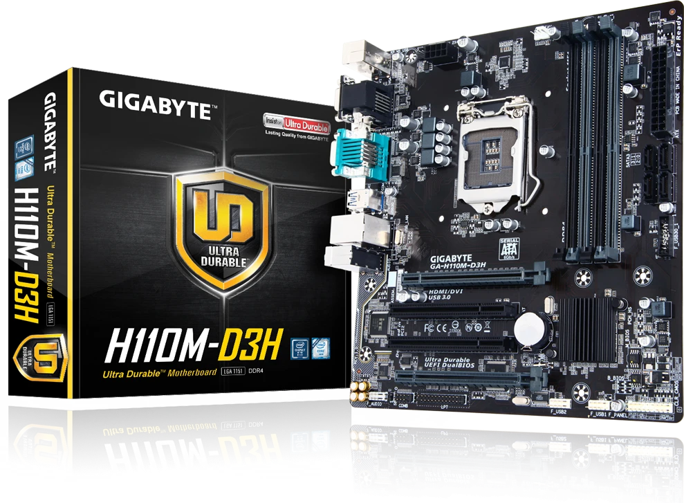 Gigabyte GA-H110M-D3H (Rev. 1.0)
